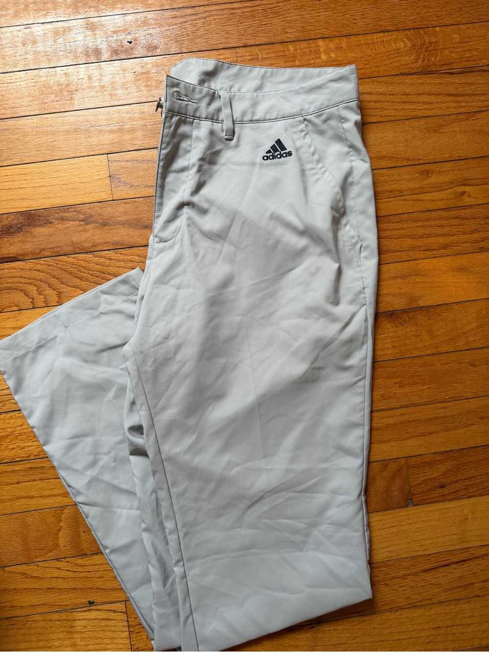 adidas Men's Light Gray Golf Chinos